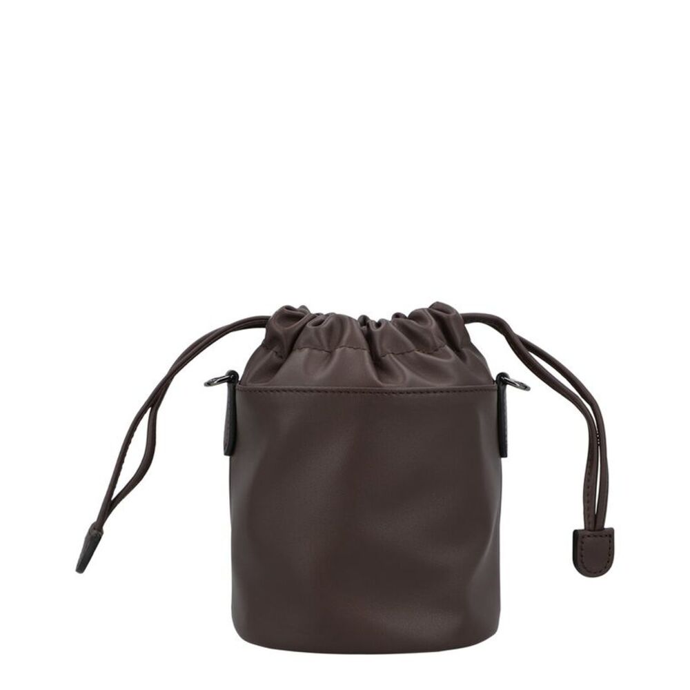 Longchamp Le Pliage Xtra Xs Leather Bucket Bag, Brown - Picture 4 of 5